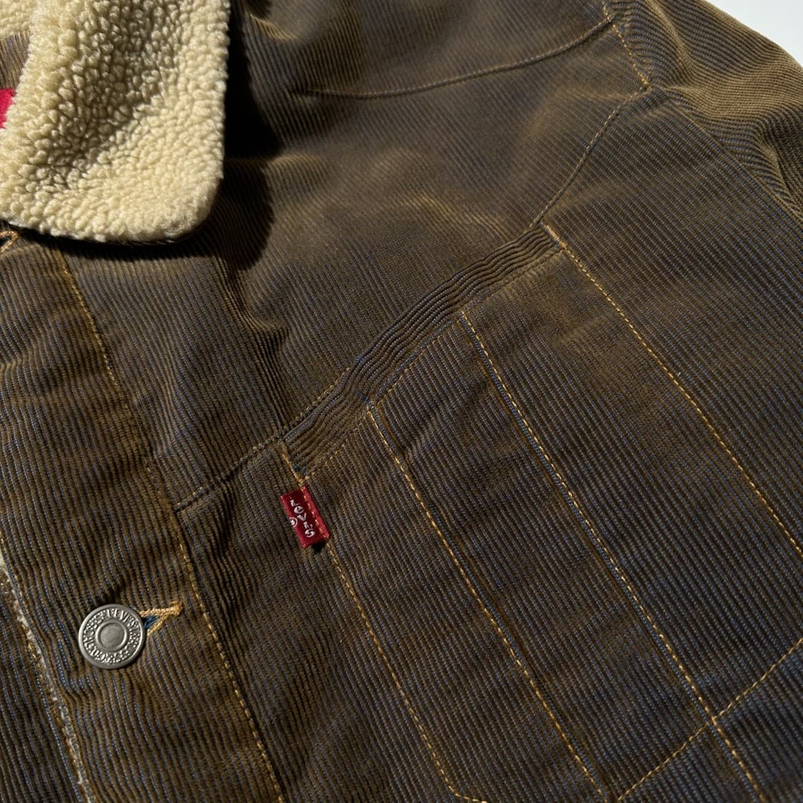 리바이스 레드텝 셰르파 코듀로이 트러커 자켓 상품이미지5