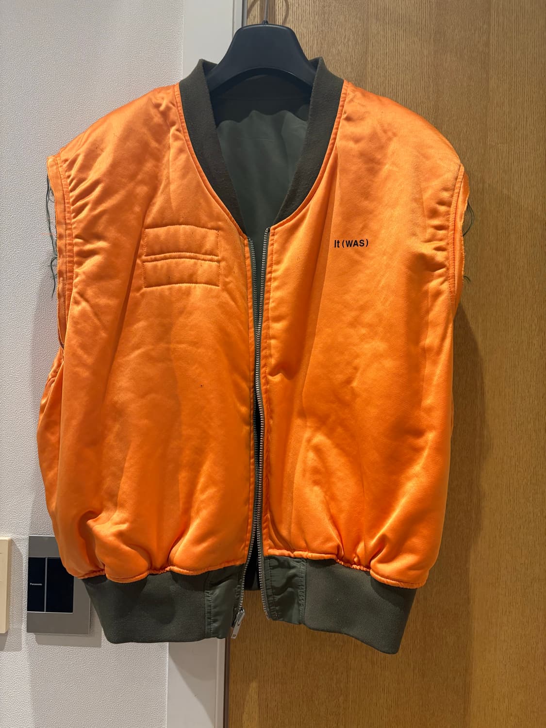 StandAlone 카키 MA-1 봄버 베스트 상품이미지4