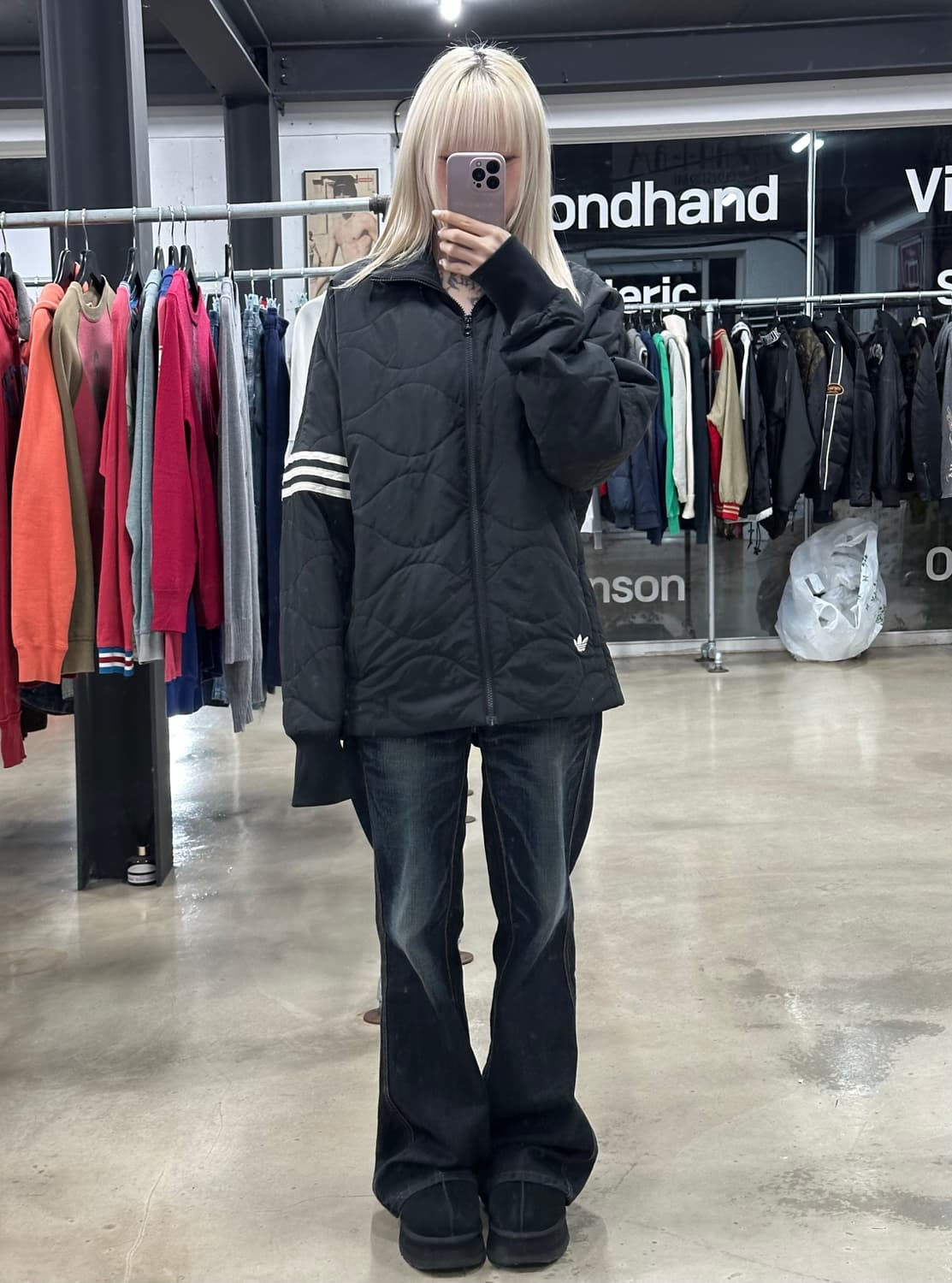 아디다스 뉴클래식 퀄티트 패딩 자켓 상품이미지2