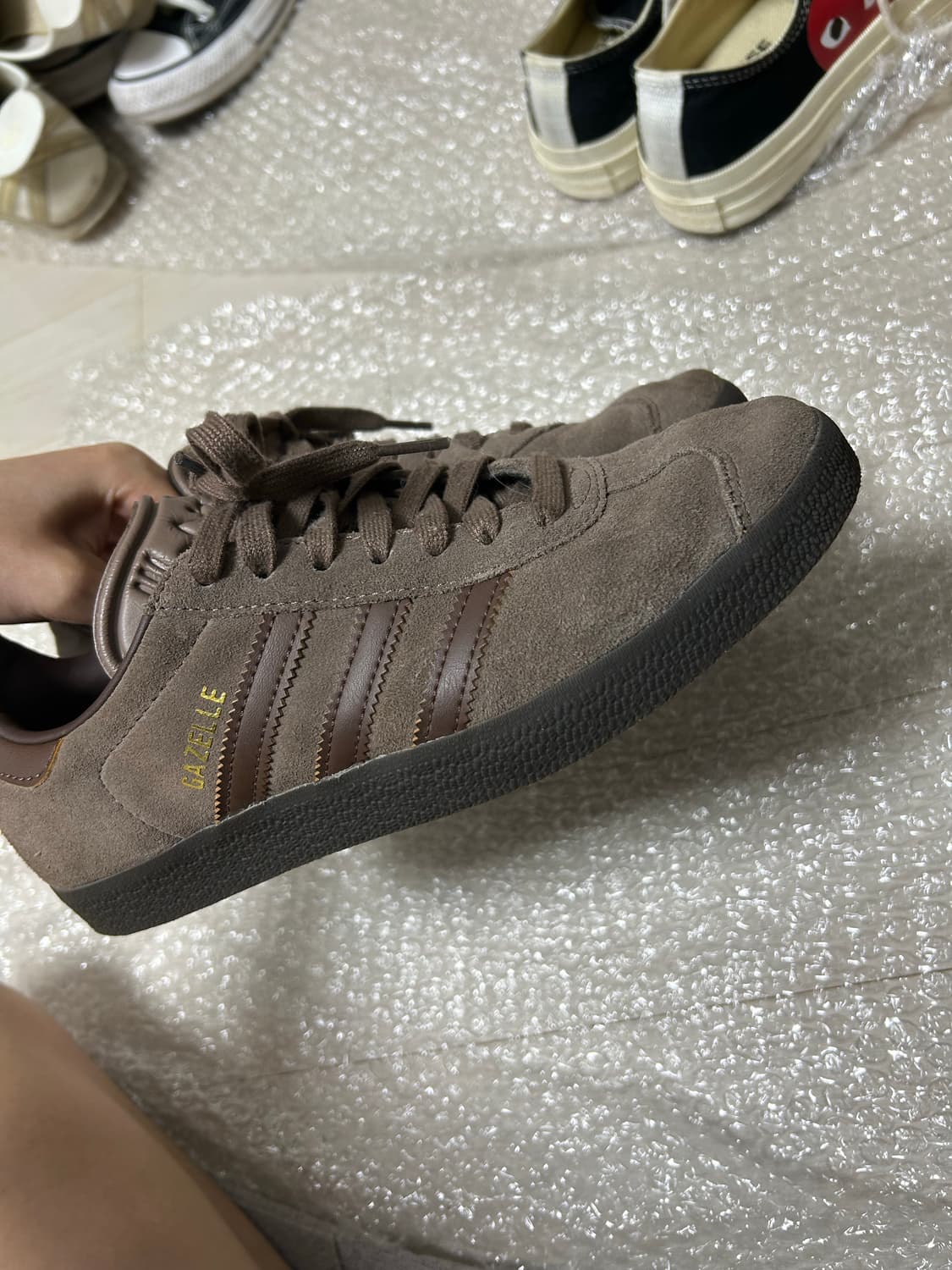 아디다스 가젤 스웨이드 브라운 240 상품이미지2