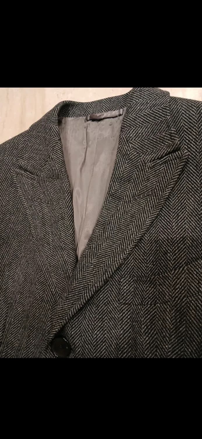 TOM FORD WOOL HARRINGBONE SINGLE COAT 상품이미지1