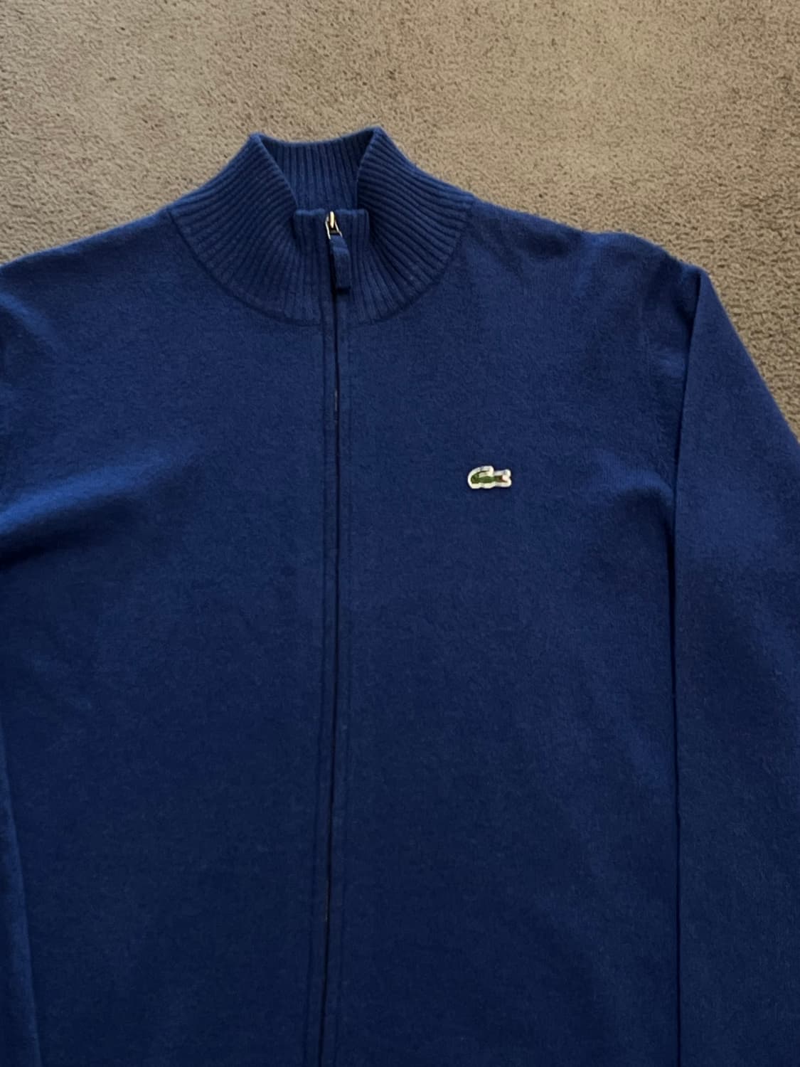 라코스테 메리노울 니트 집업 처분  상품이미지2