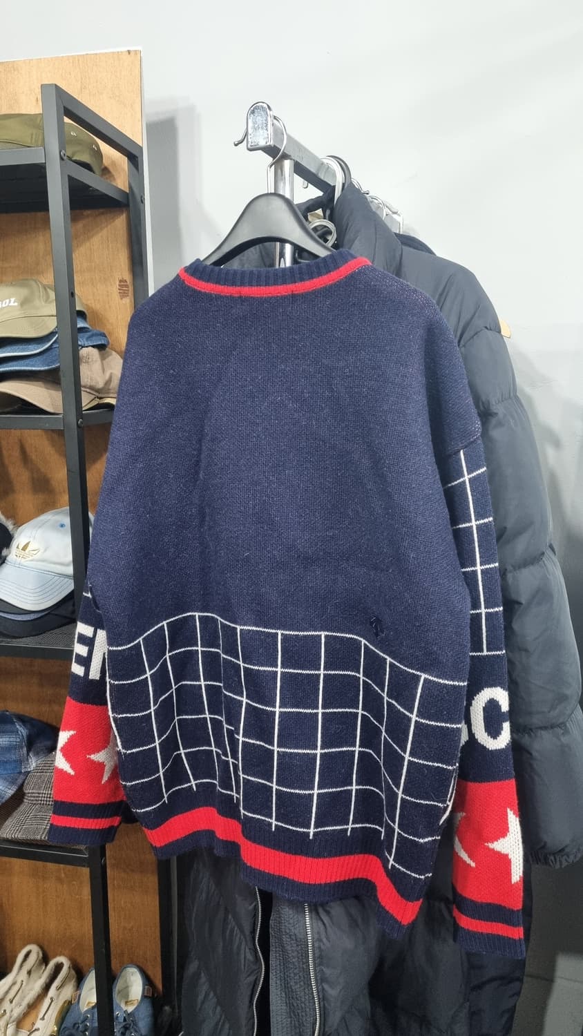 DESCENTE) 데상트 남성니트(울) 95~100(가슴단면55) 상태굿 상품이미지4