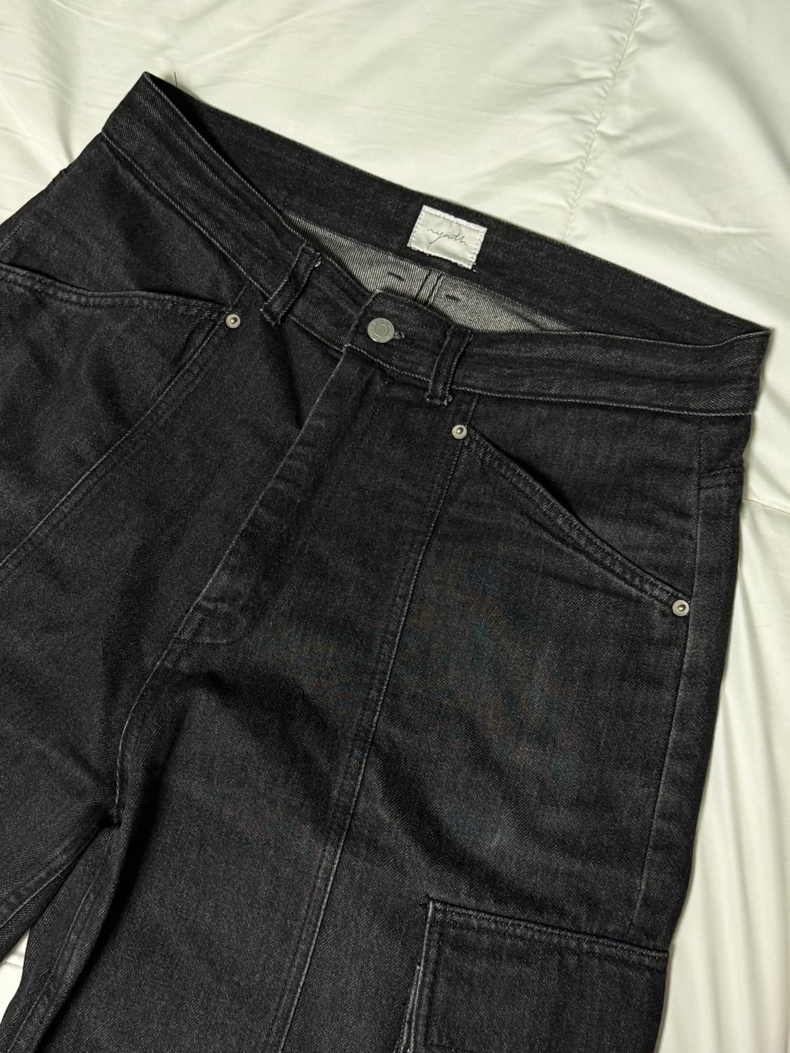 Youth. Cargo Denim Pants 상품이미지4