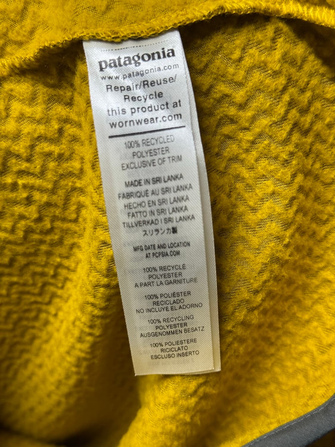 파타고니아 R1 에어 후디 XL 새제품 상품이미지6