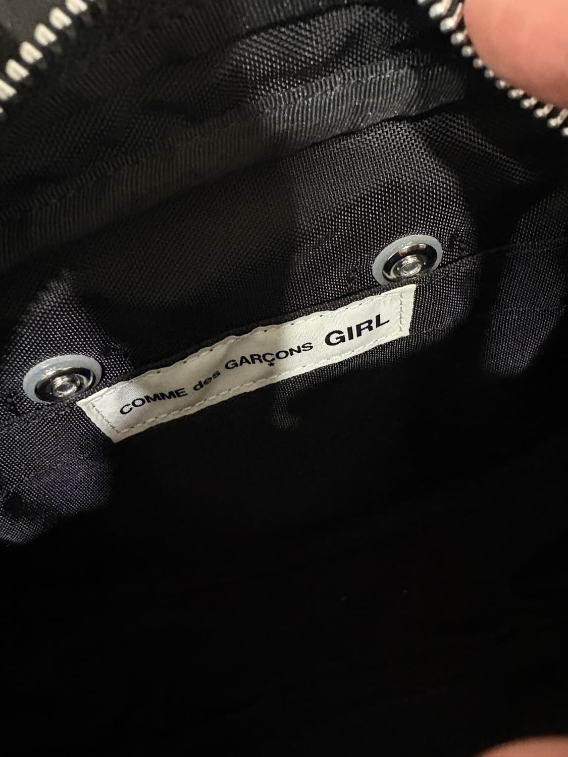 꼼데가르송 걸 프릴 백 판매합니다  상품이미지2