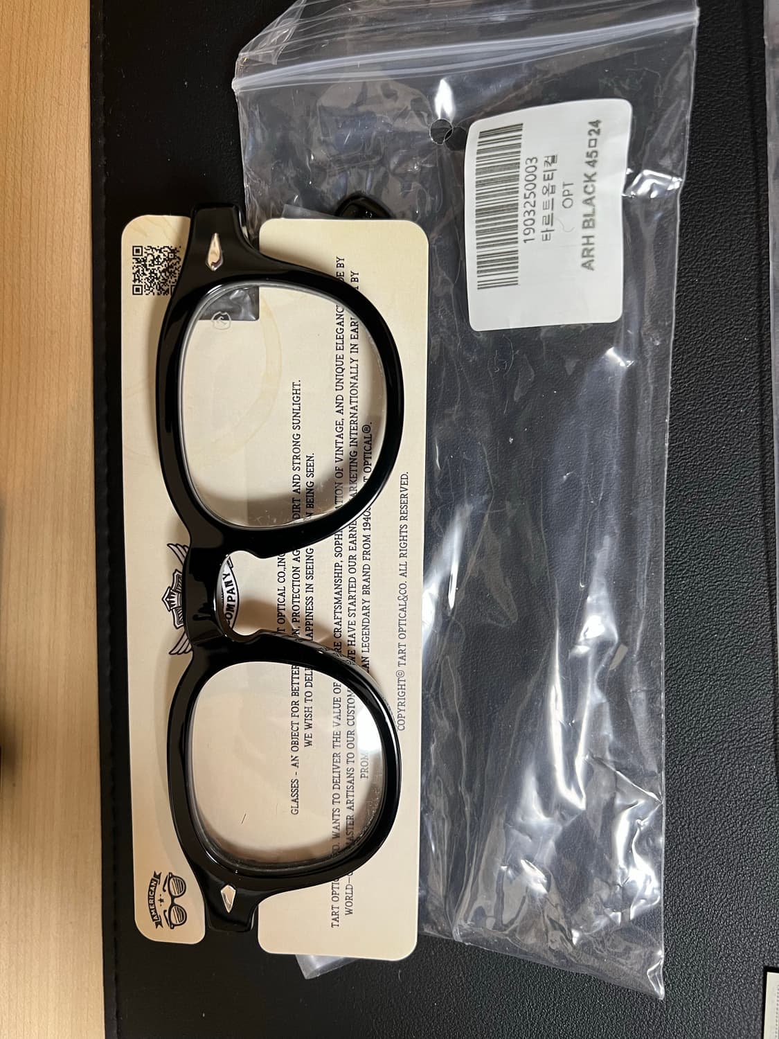 타르트옵티컬 아넬 45size 새상품 (썬클립 포함) 상품이미지3