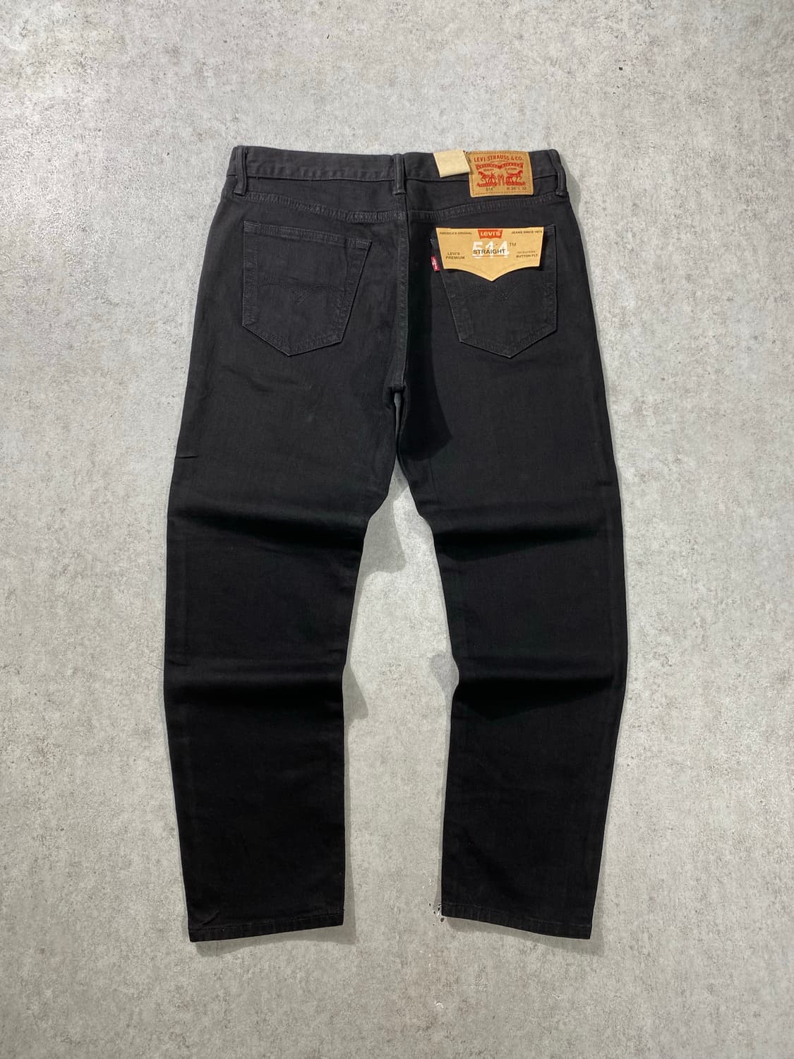 [34] Levi's 514 빈티지 리바이스 블랙 데님팬츠 상품이미지5