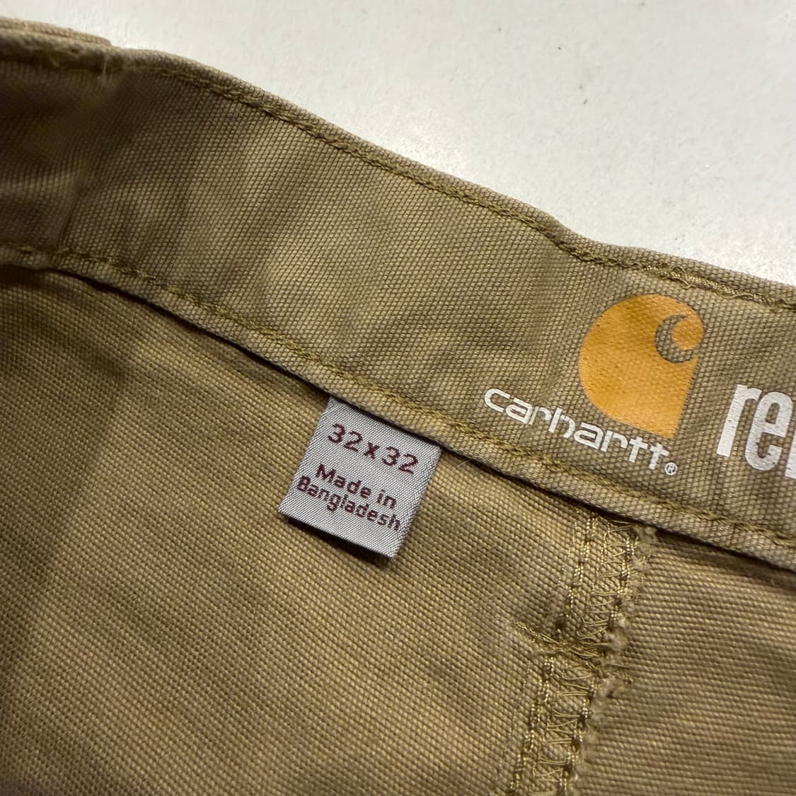 [32] 칼하트 카펜더 베이지 워크 팬츠 B252 상품이미지10