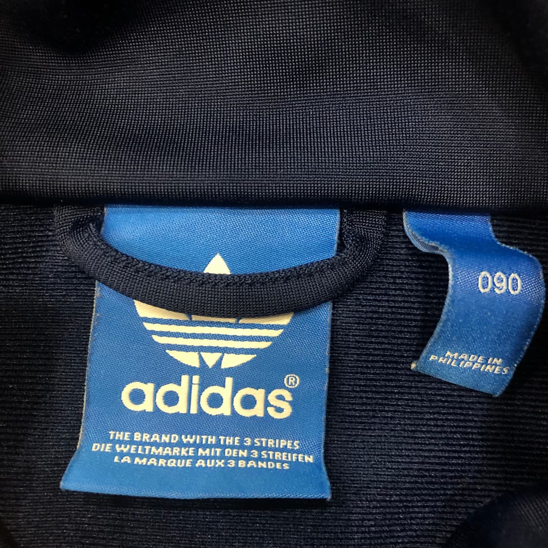 90 아디다스 파이어버드 네이비 져지 트랙 자켓 상품이미지4