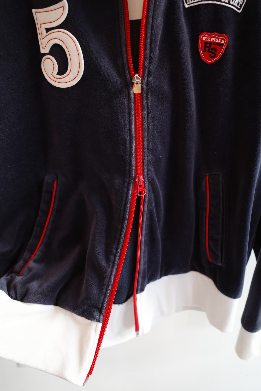 TOMMY HILFIGER 타미 힐피거 벨벳 져지 상품이미지6