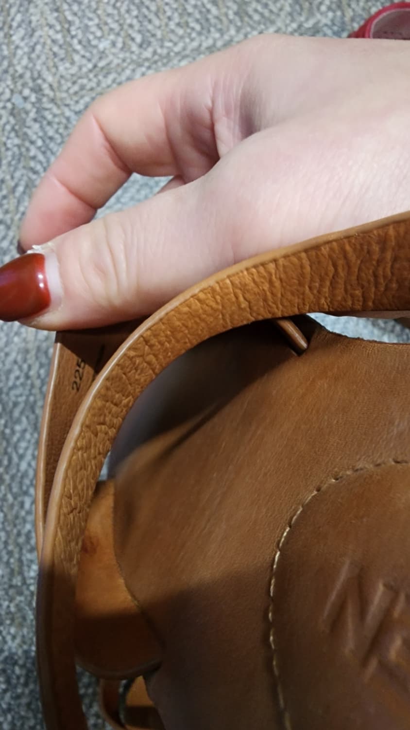 쿠에른 스트랩 샌들 225 상품이미지6