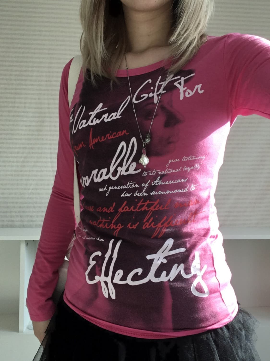 jpn vintage hot pink punk printing t 상품이미지5