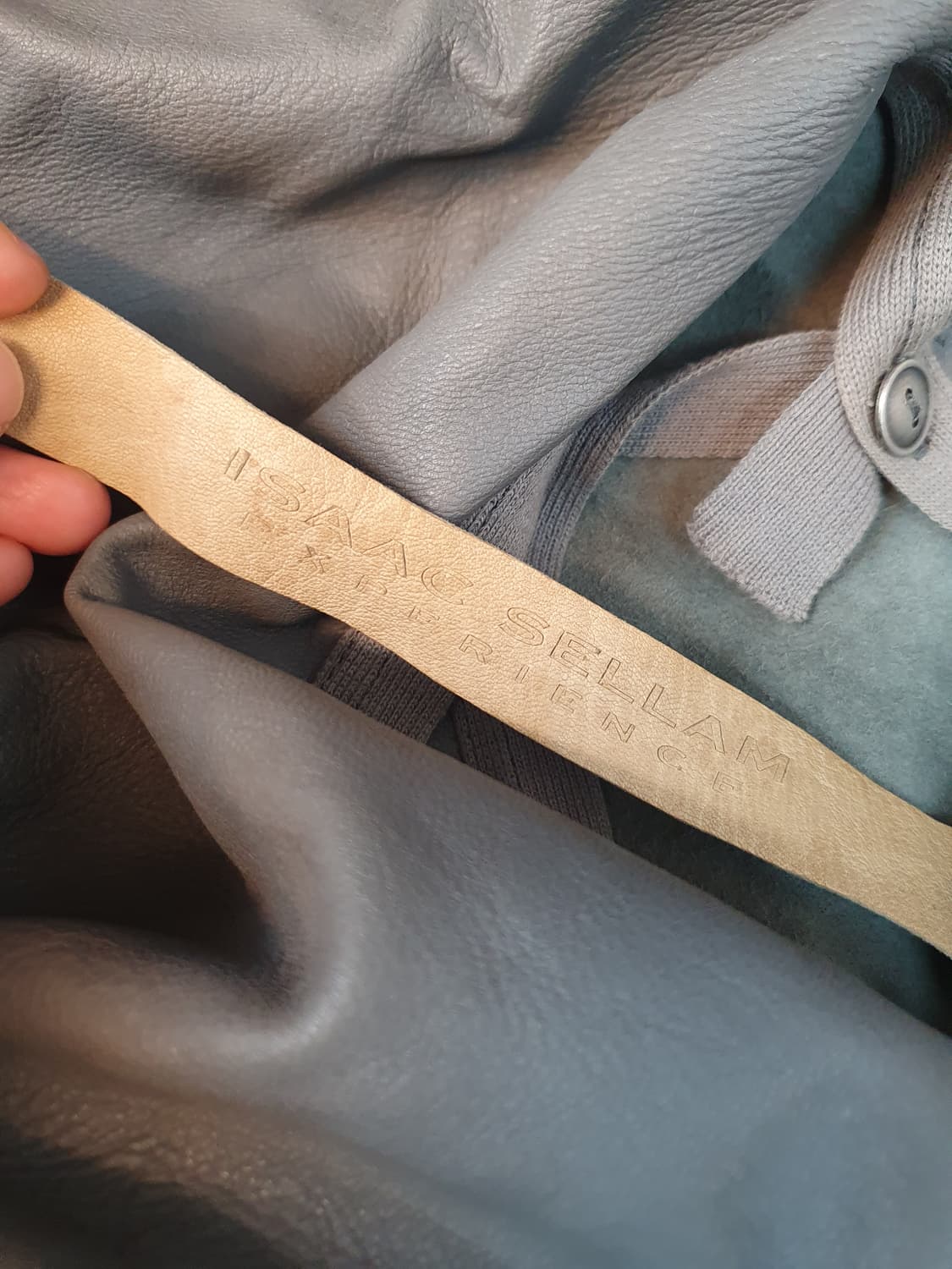 아이작세럼 사슴 가죽 자켓 38 상품이미지10