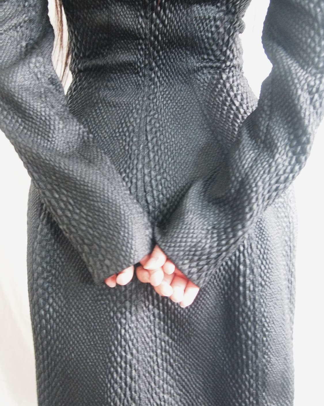 yigal azrouël 파이톤 롱 코트 드레스 상품이미지3