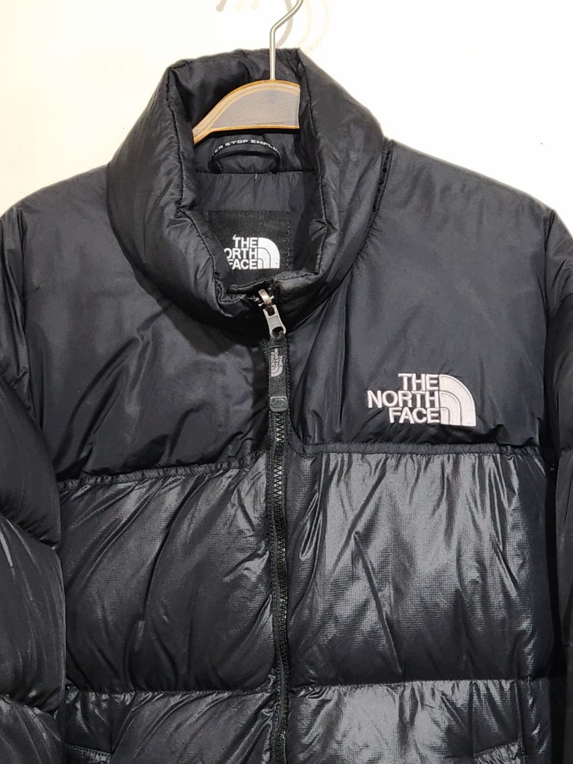 (100) 노스페이스 눕시패딩 점퍼 블랙 구스다운 거위털 700 자켓  상품이미지2