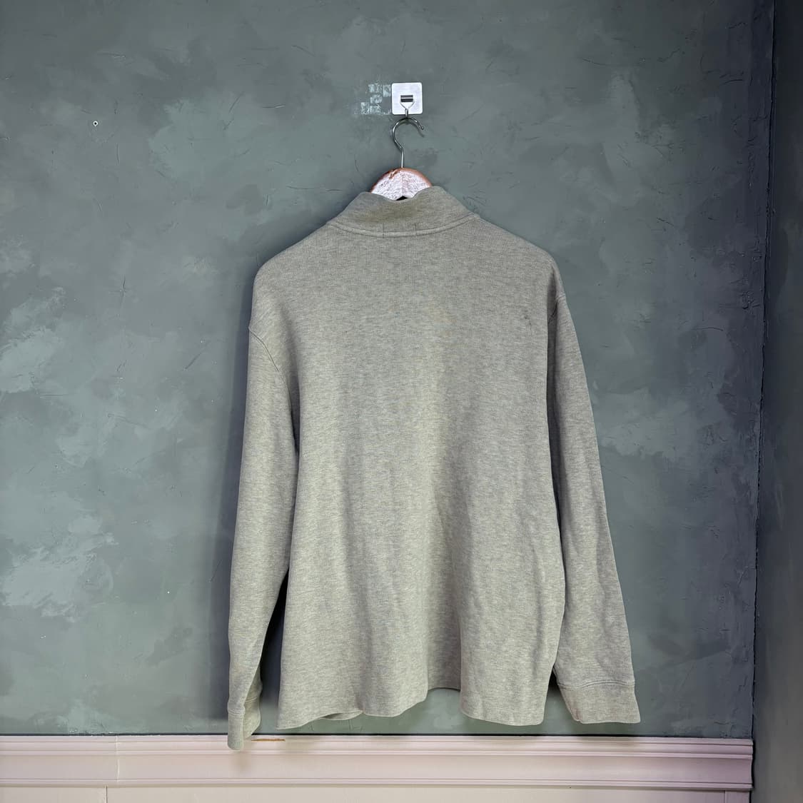 폴로 랄프로렌 반집업 니트 오트밀 베이지 상품이미지5