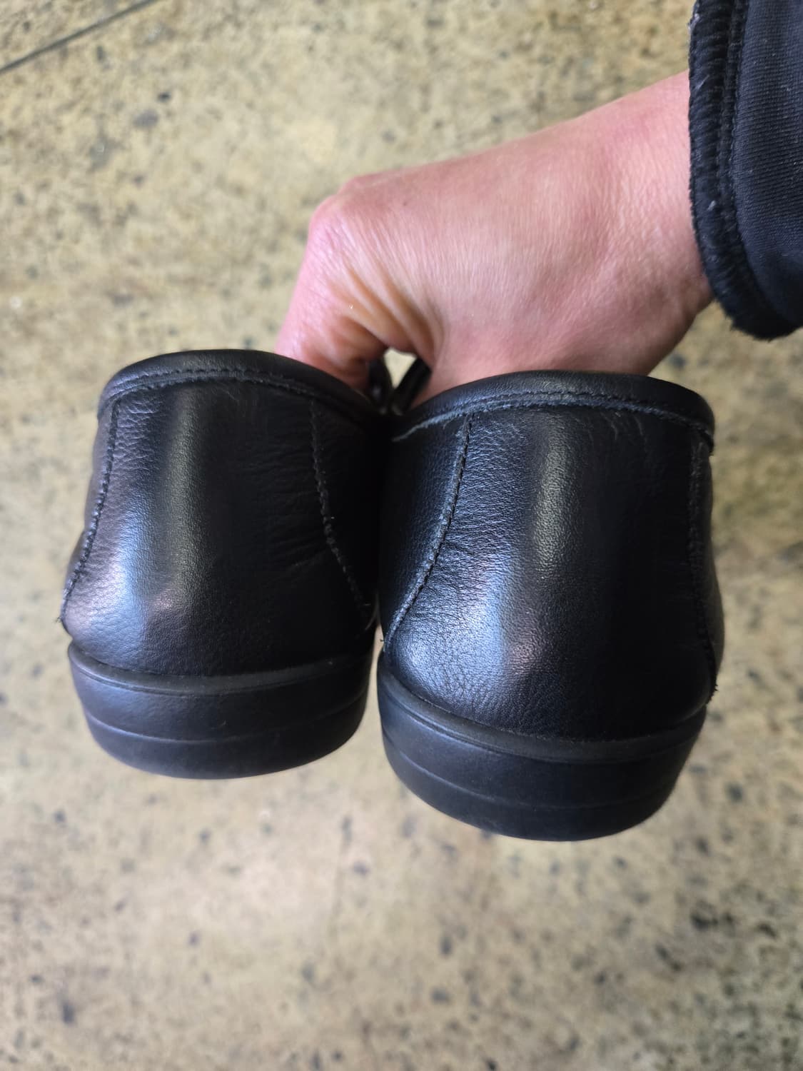 랜드로바 여성 컴포트 효도화 블랙 WIX2051KR13 상품이미지7