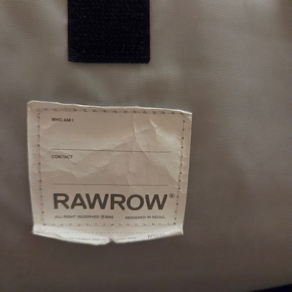 RAWROW 로우로우 시티워커 라이트 백팩 상품이미지6