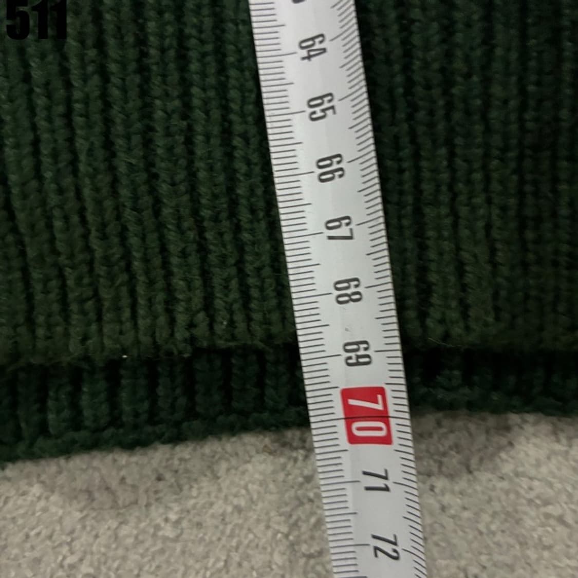 폴로 다크그린 니트 상품이미지5