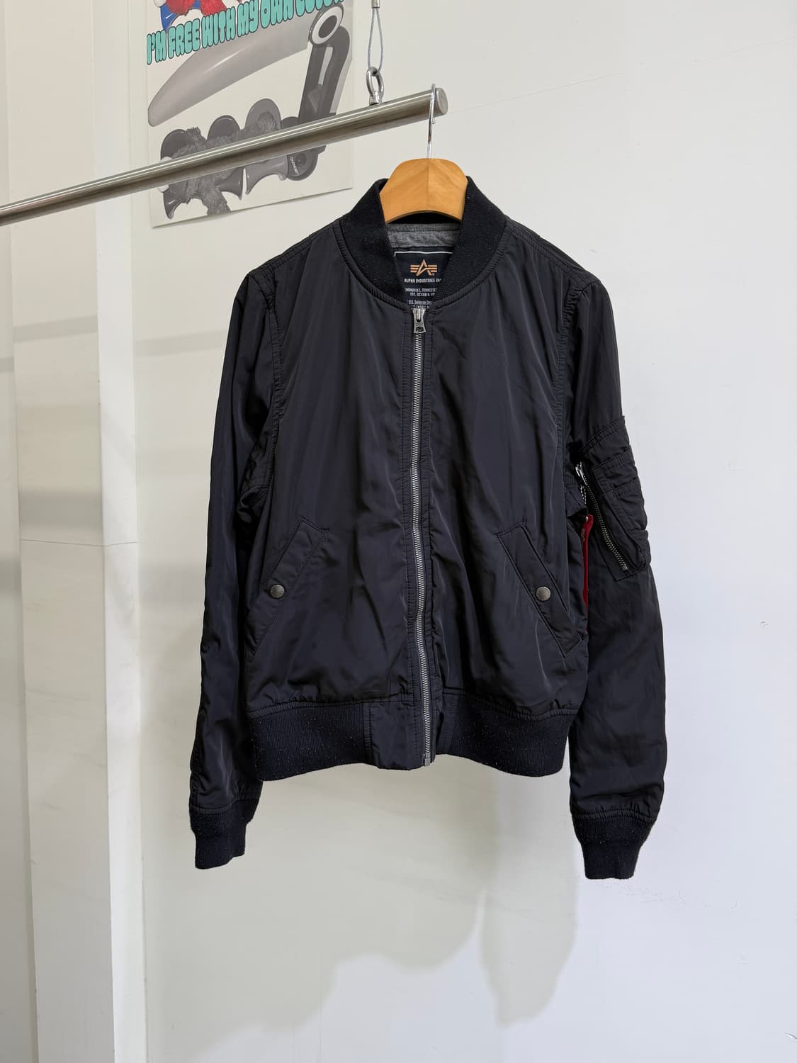 ALPHA INDUSTRIES 집업 자켓  상품이미지1