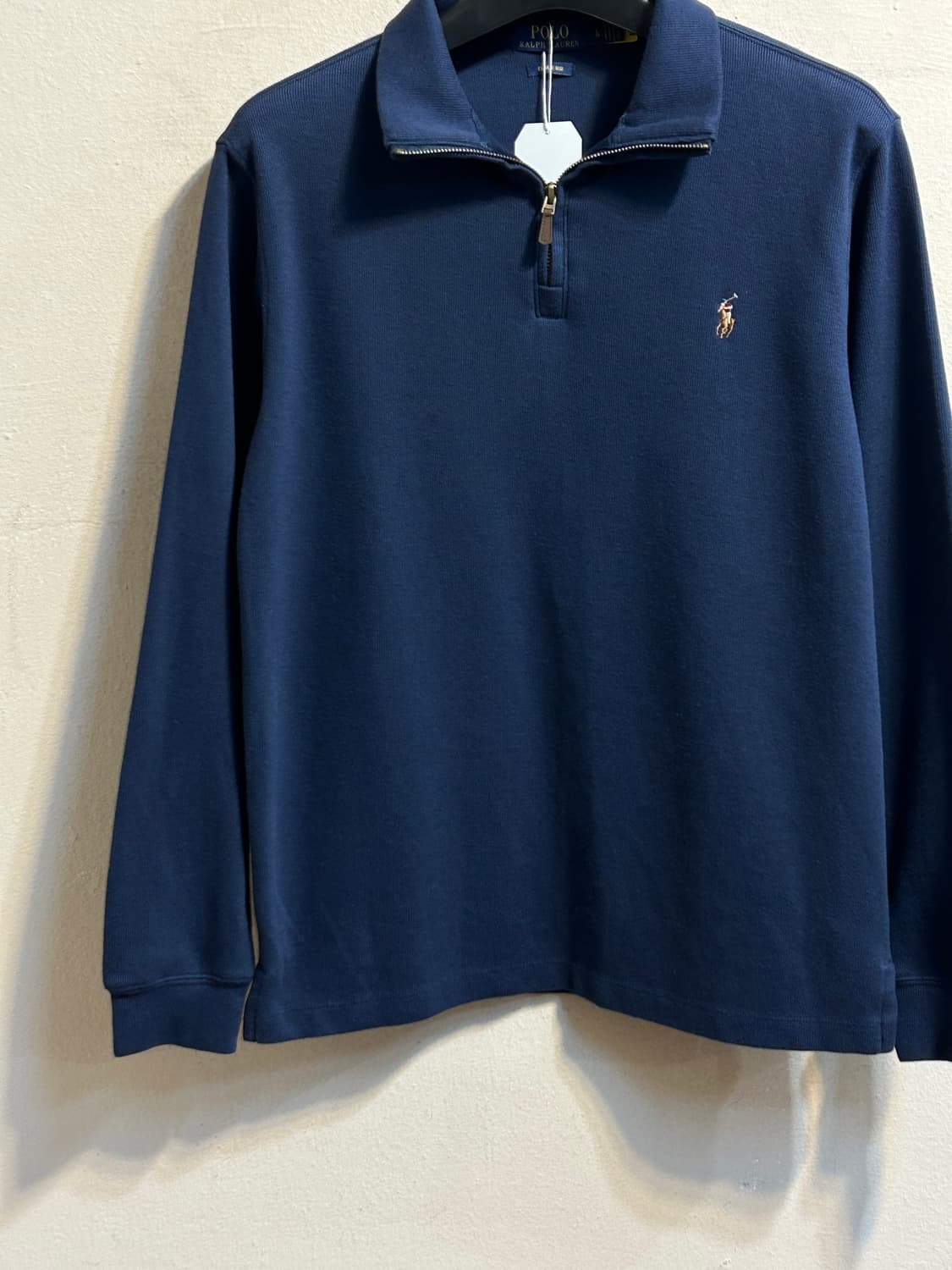 폴로 랄프로렌 에스테이트 립 하프집업 니트 상품이미지2