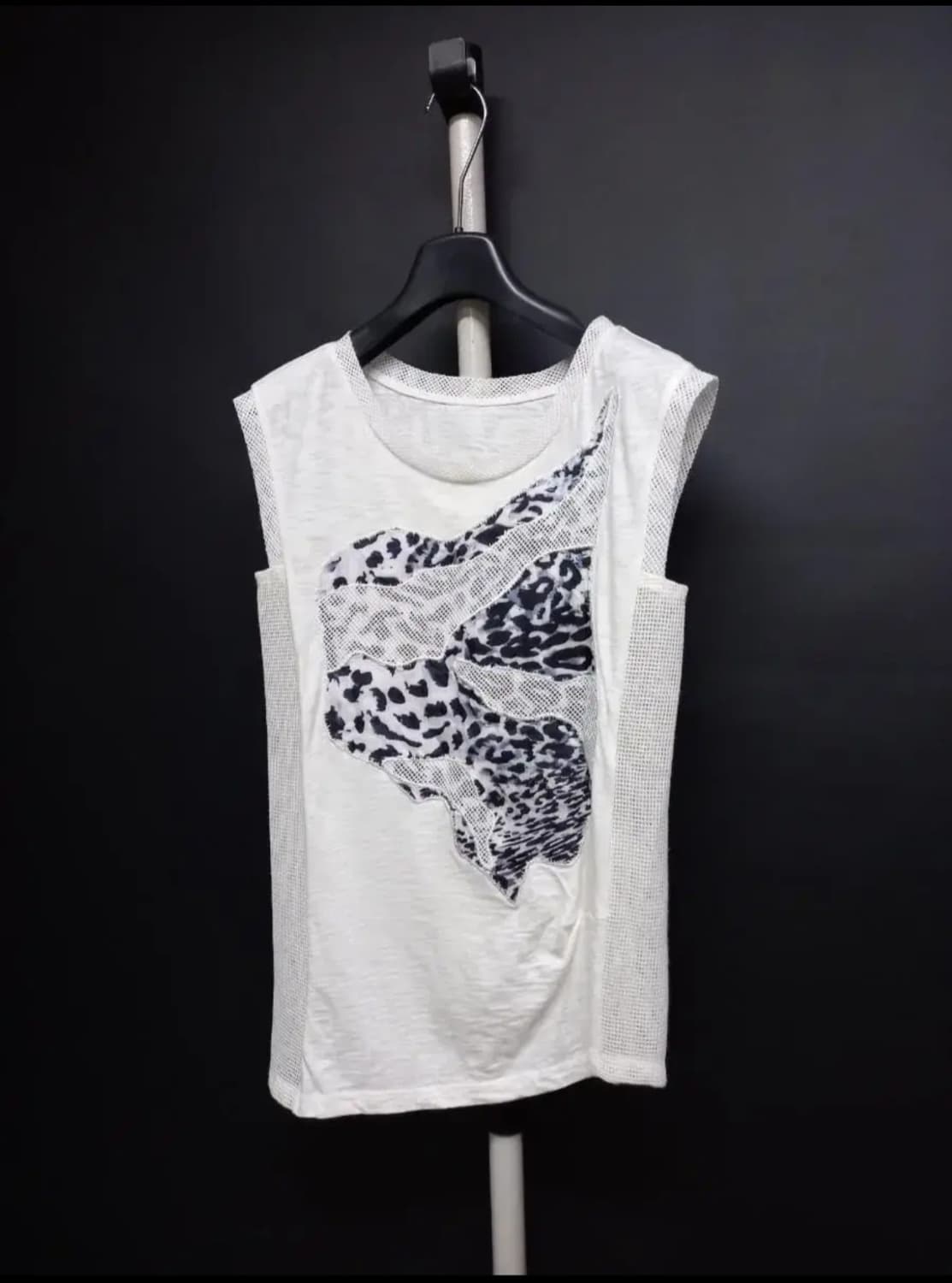 미샤 화이트 모달 티 블라우스  F 상품이미지3