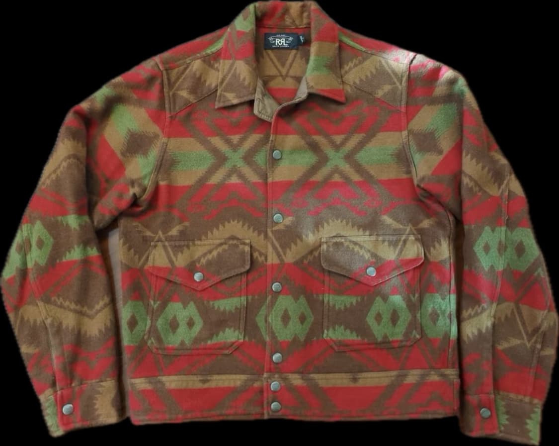 rrl 사우스 웨스턴 울자켓 m 상품이미지2