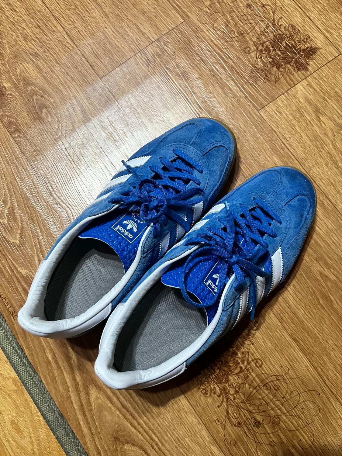 아디다스 가젤 인도어 블루 상품이미지2