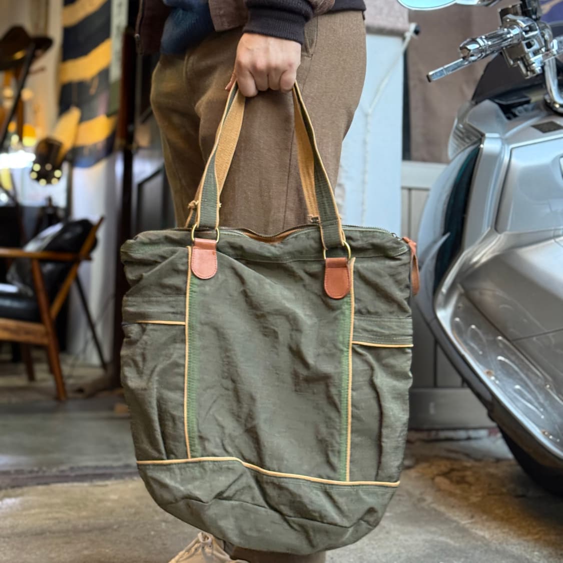 Anous France 캔버스 토트백  상품이미지8