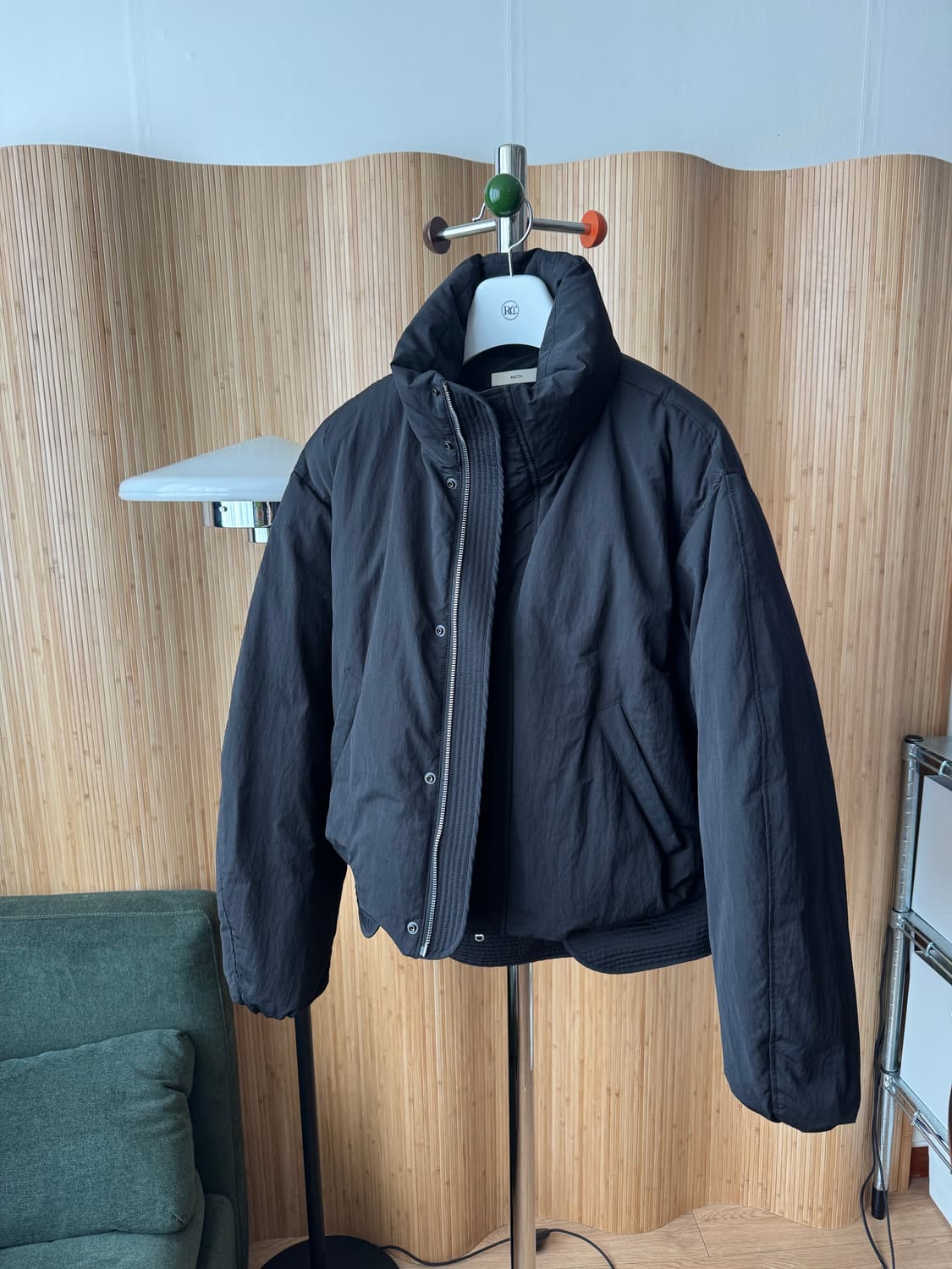 [정품/RECTO] 렉토 버틀러 푸퍼 숏 패딩 (상태 최상) L사이즈 상품이미지6