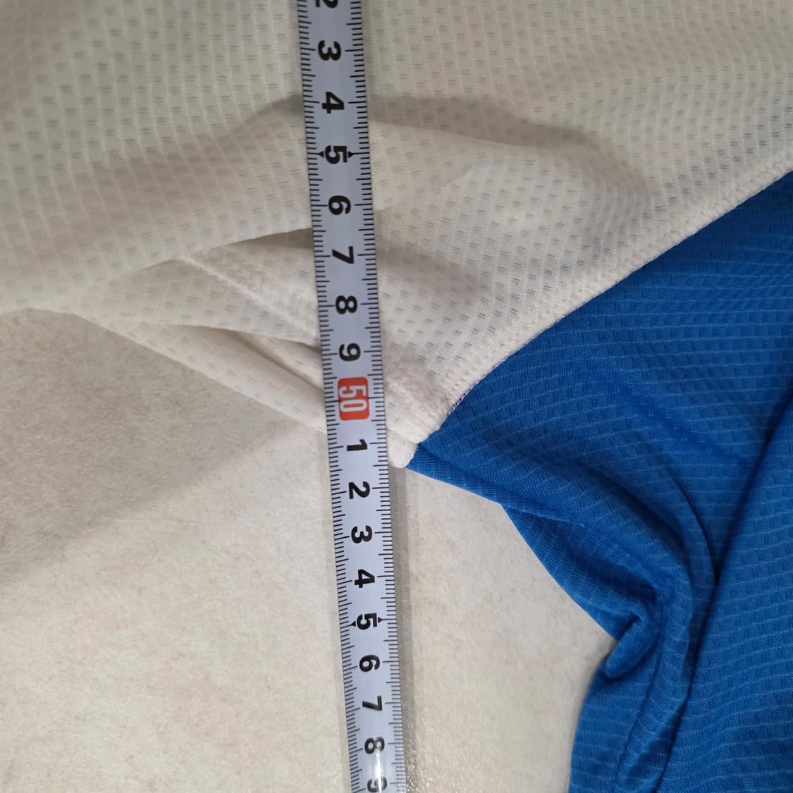 아디다스 흰/파 삼선 반팔 티셔츠 상품이미지9