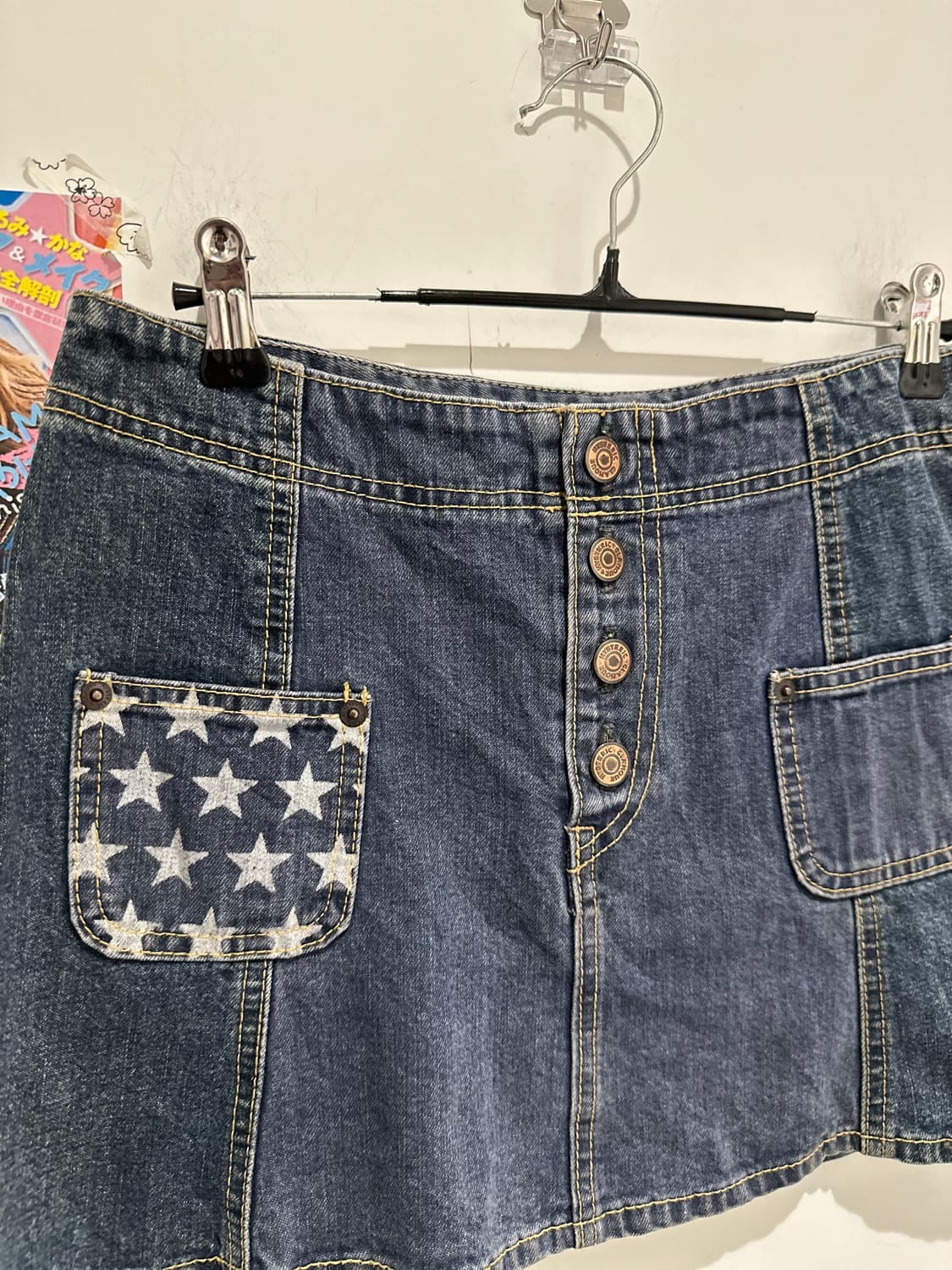 Hysteric Glamour star pattern denimskirt 상품이미지2