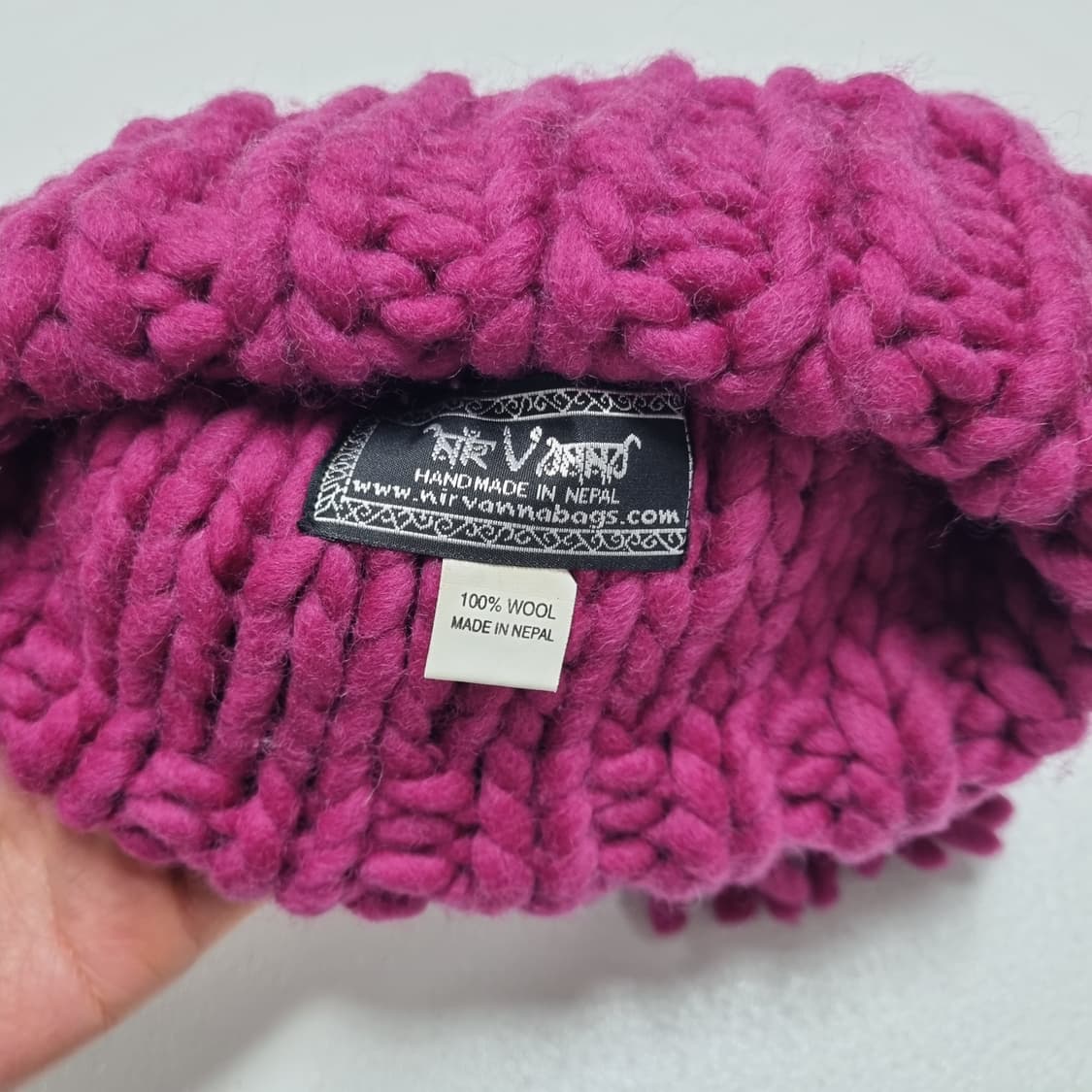 빈티지 네팔 헤비게이지 비니 - FREE 상품이미지7