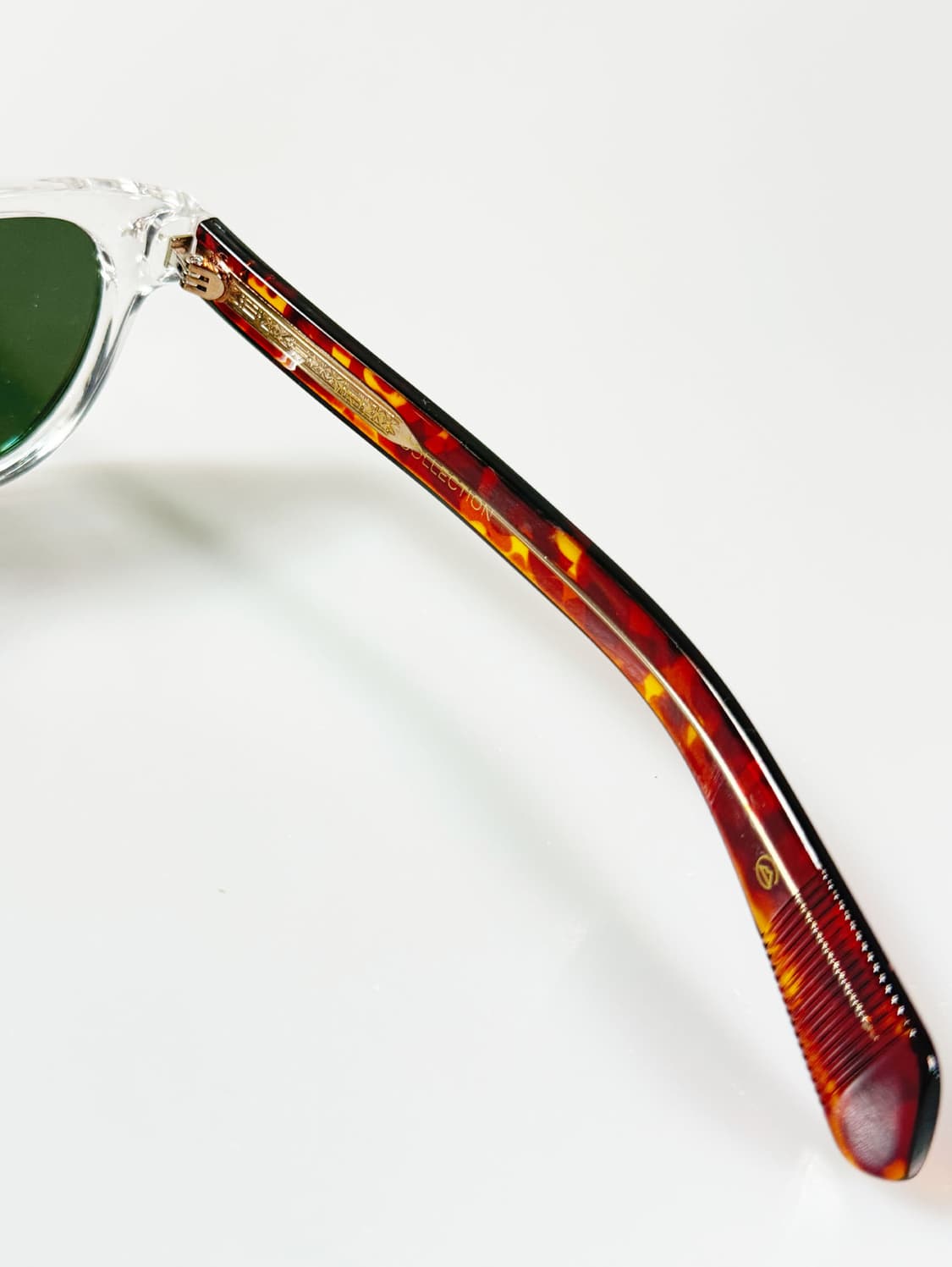 CANAAN 클리어 볼드 라운드 프레임 빈티지 선글라스 상품이미지6