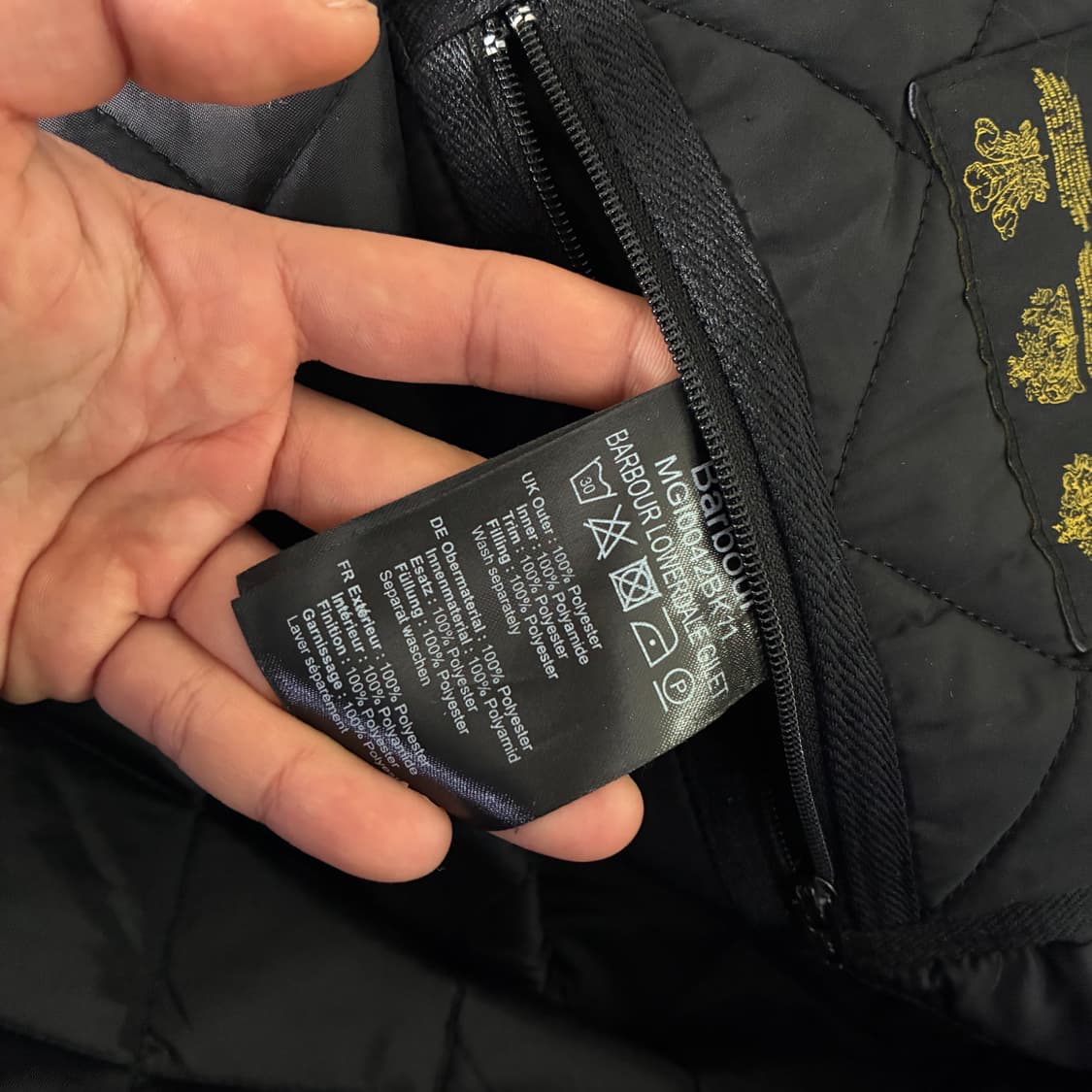 Barbour 바버 로워데일 퀼티드 질레 베스트 상품이미지9