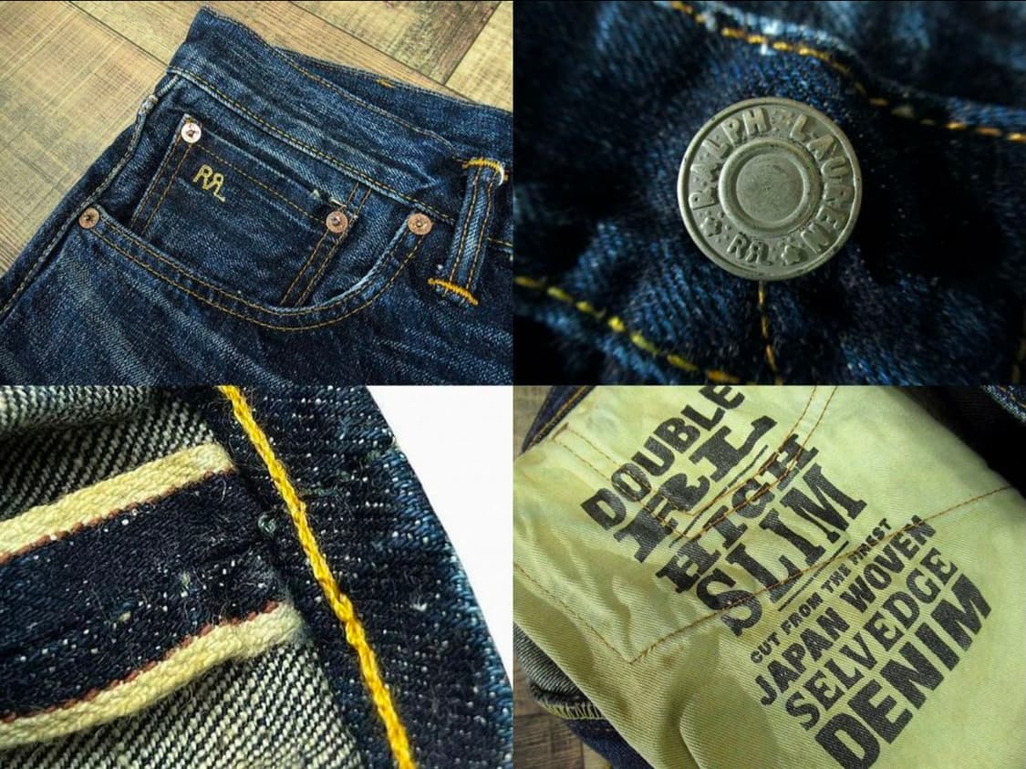 RRL 하이슬림핏 데님 32x32 상품이미지5