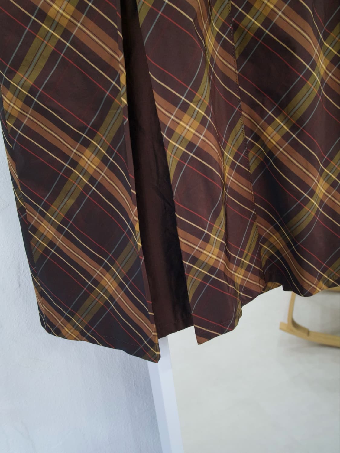 [TACHIBANA] pocket check pattern skirt  상품이미지7