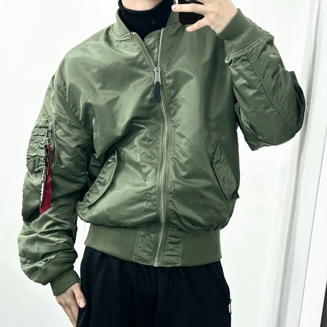 알파인더스트리 리버시블 MA-1 자켓 상품이미지2