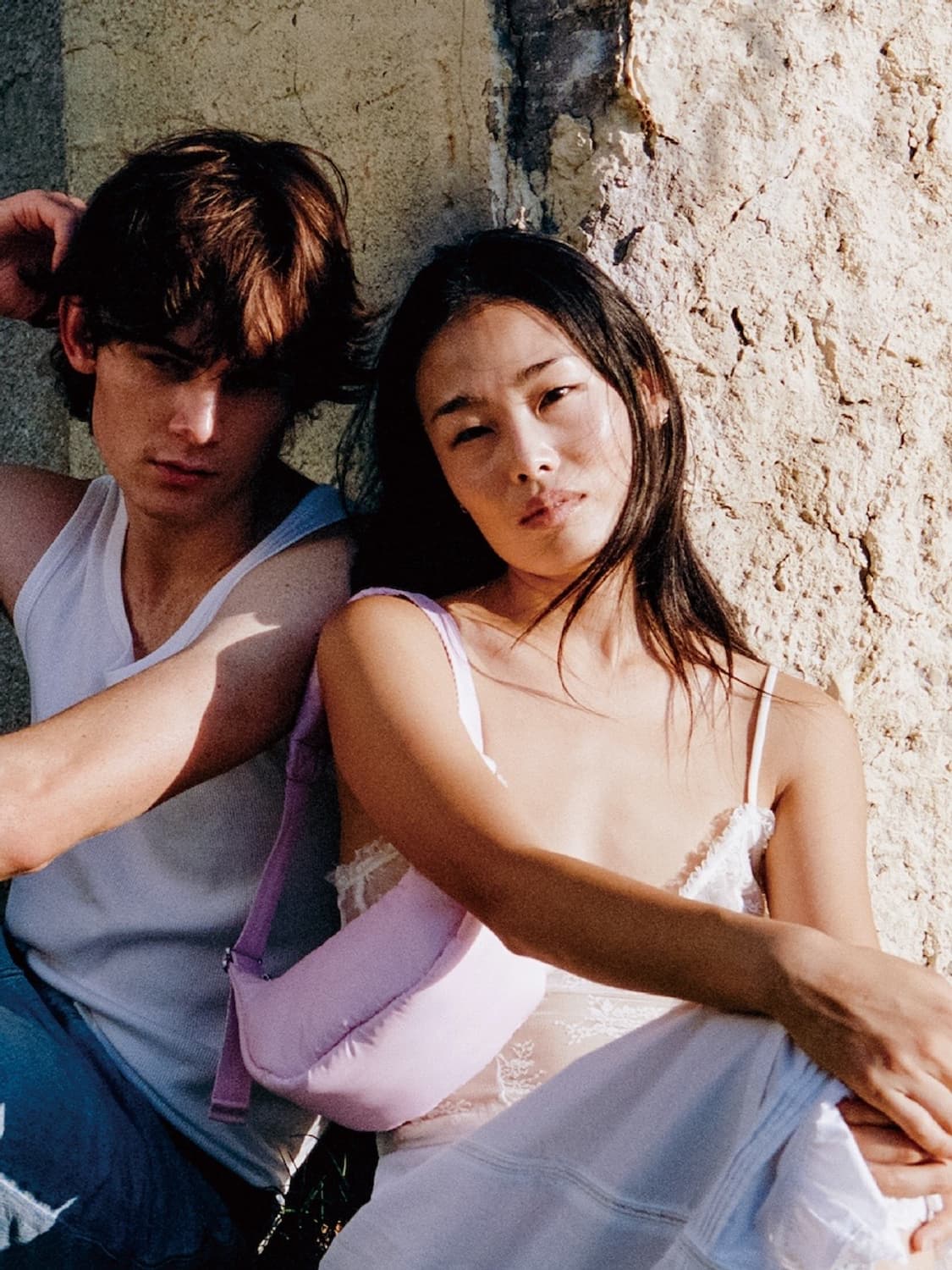 글로니 x 레스포삭 미니 호보백 핑크 새상품 상품이미지1