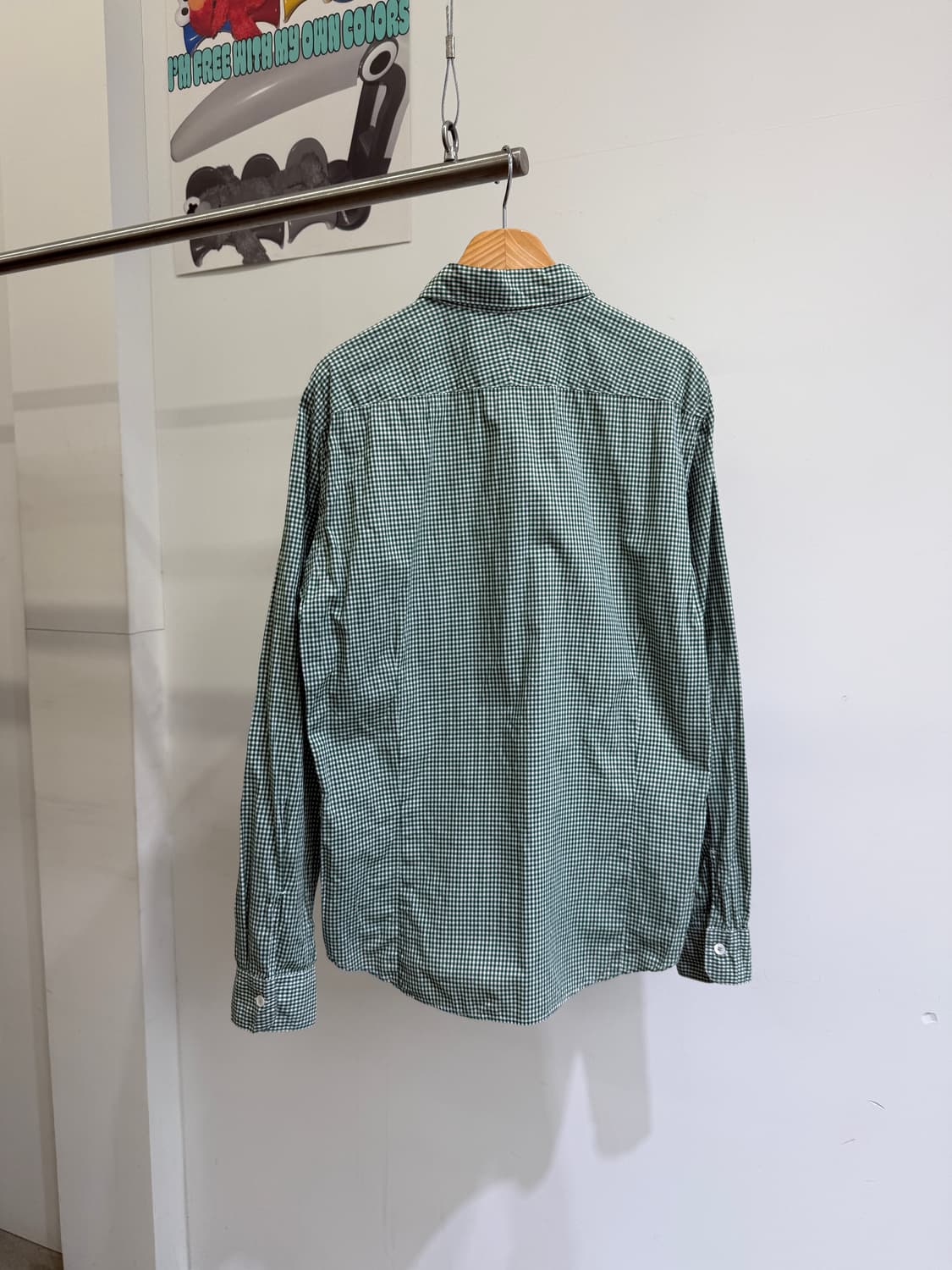 NANAMICA (Made in Japan) 나나미카 깅엄 체크 셔츠 상품이미지5