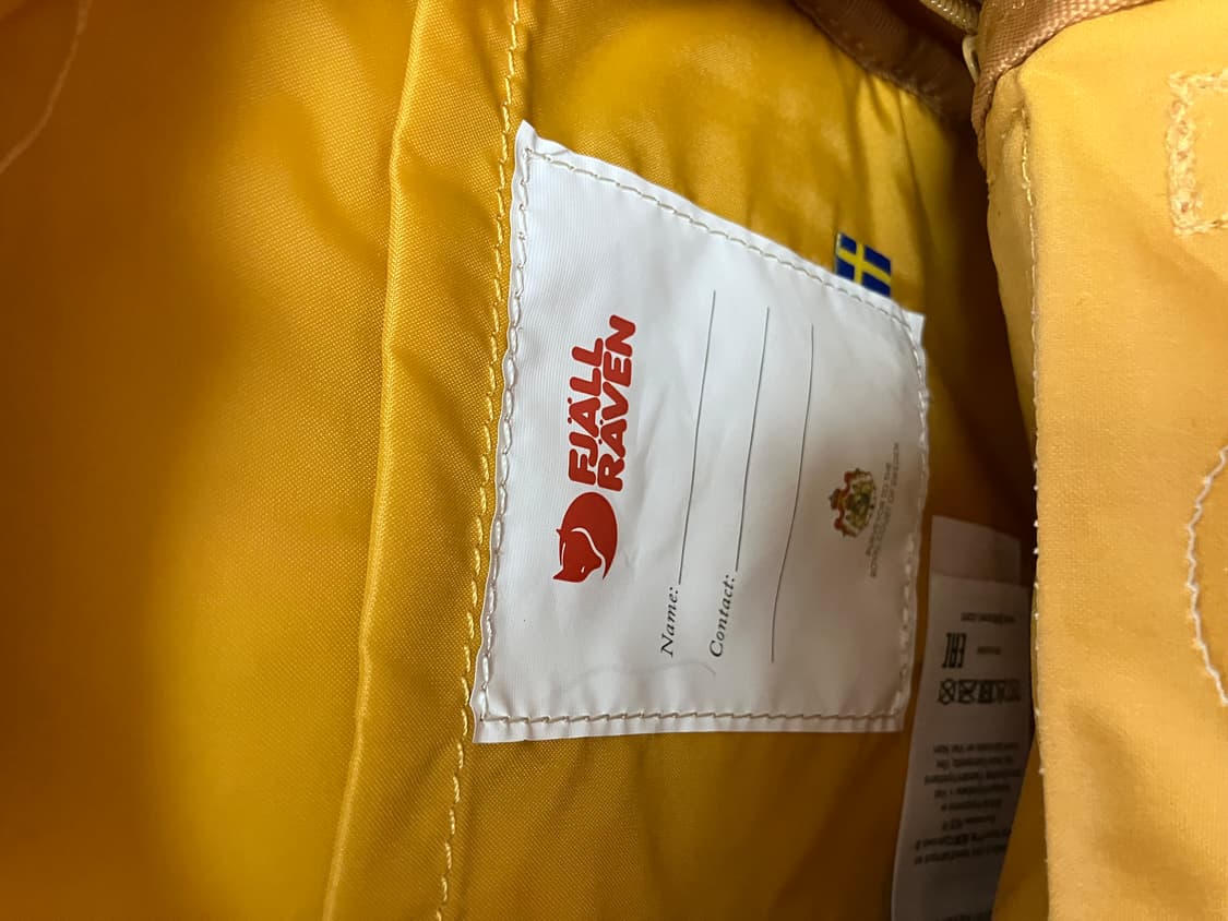 피엘라벤 칸켄 미니 크로스백 숄더 슬링백 겨자색 옐로우 거의 새거 상품이미지2