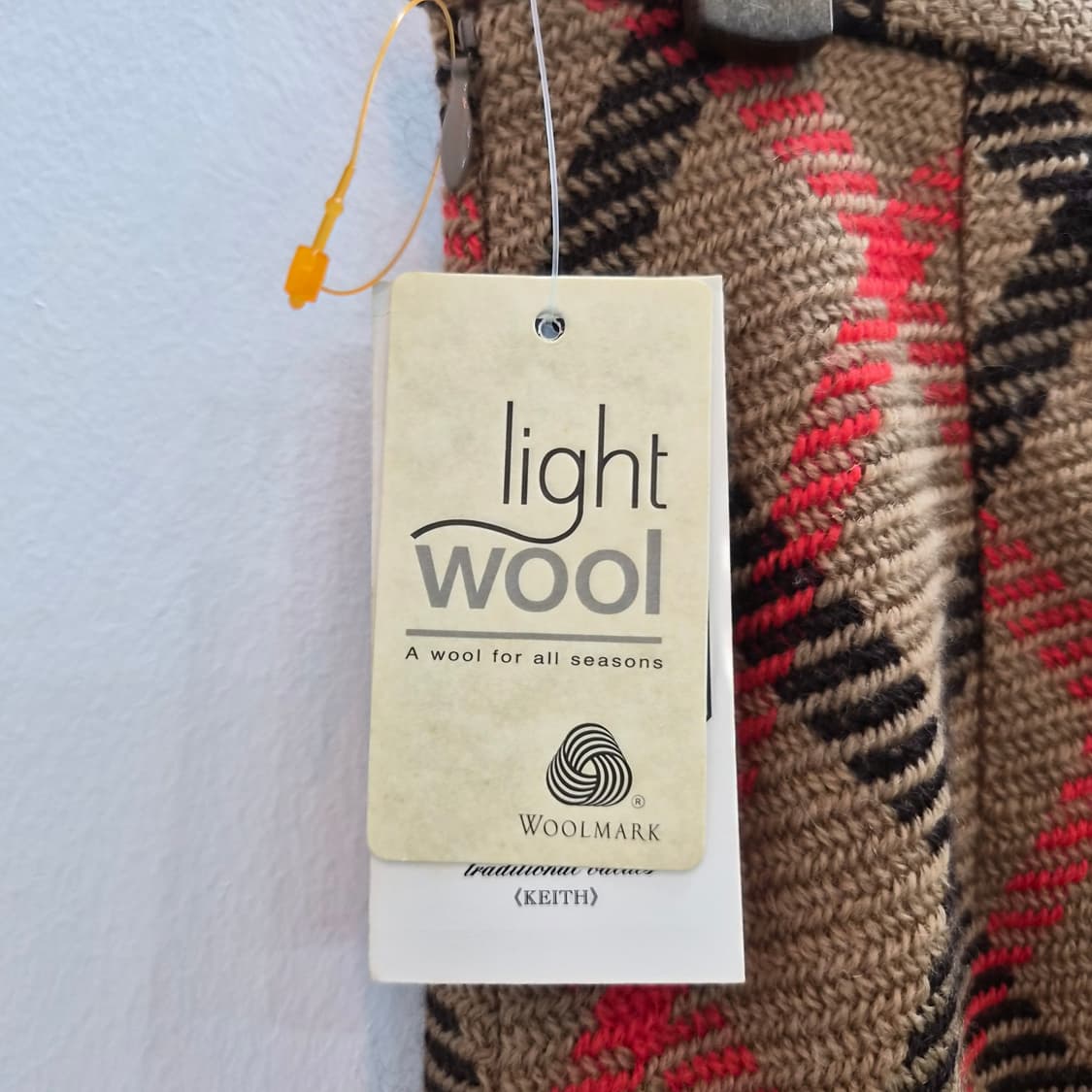 울 100% 클래식체크 롱스커트 상품이미지6