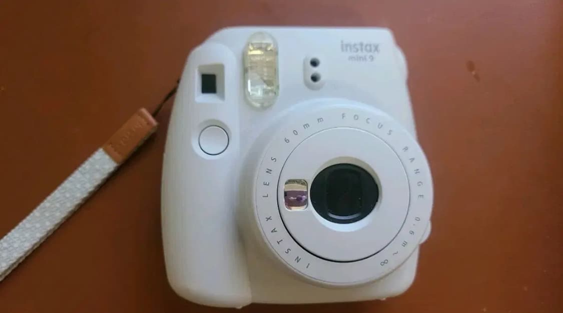 화이트 INSTAX-mini 9 폴라로이드 카메라 상품이미지2