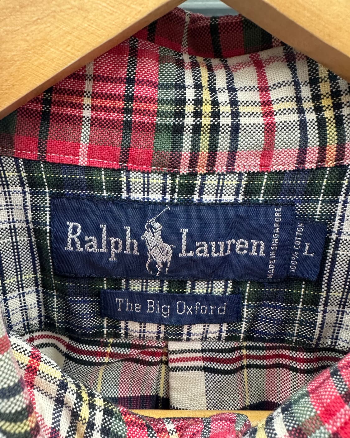 (XL~2XL)90'S 폴로 THE BIG OXFORD 셔츠-M1973 상품이미지8