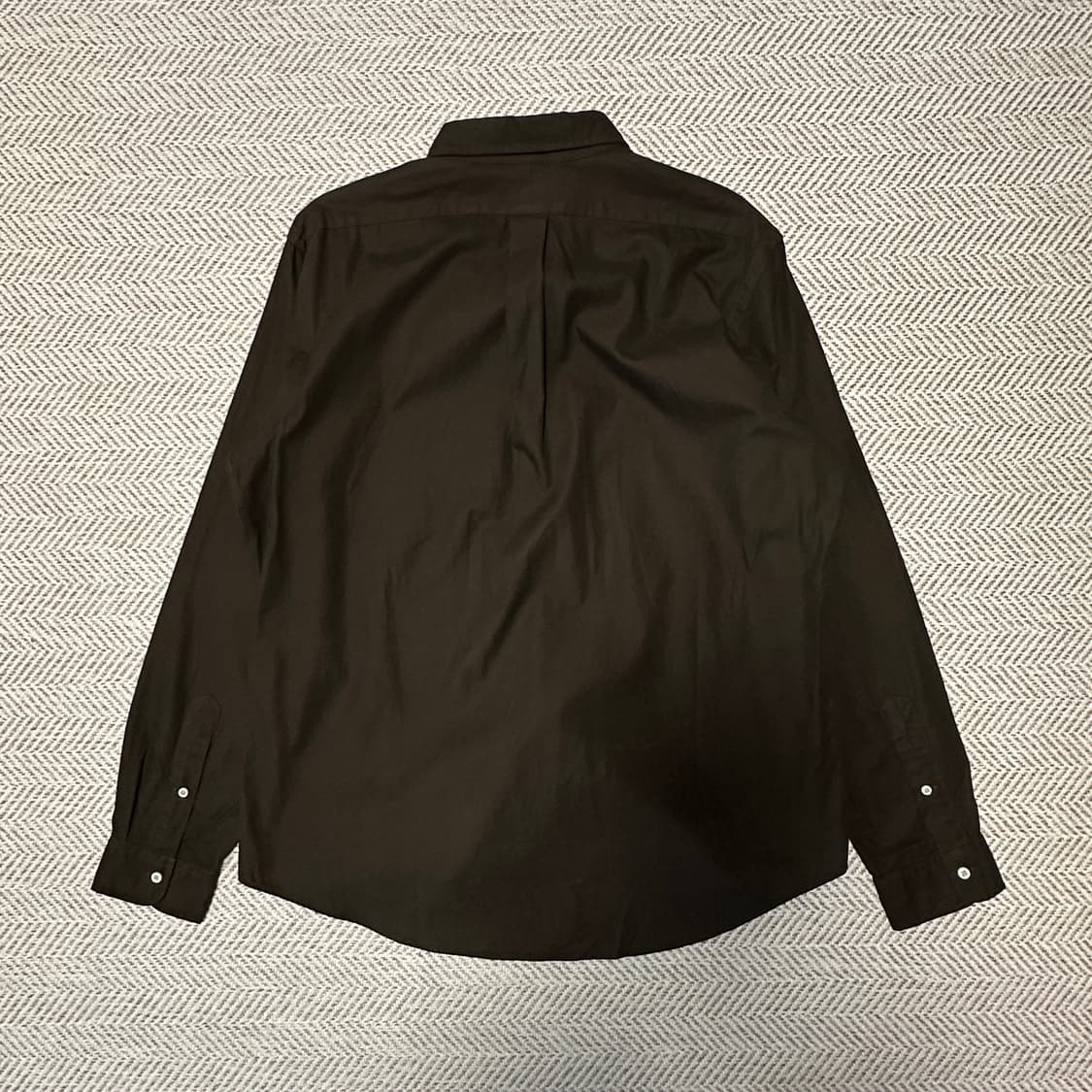 POLO RALPH LAUREN oxford shirt darkbrown 상품이미지2