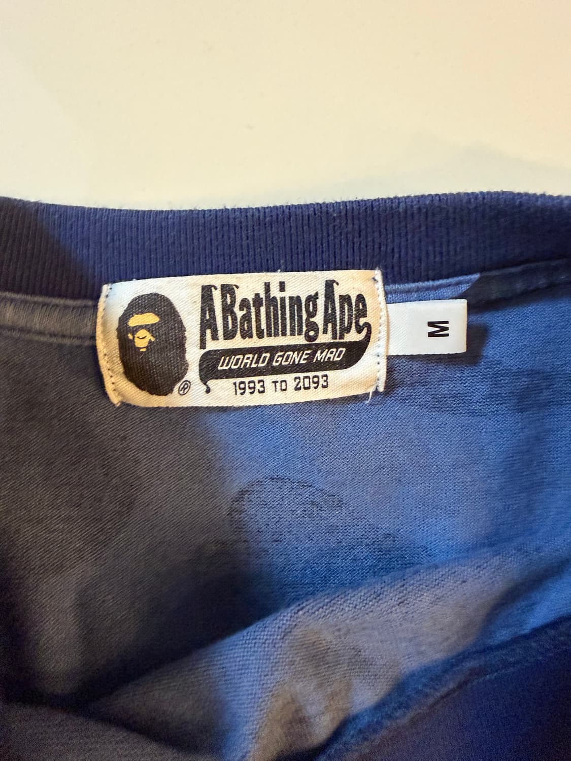 베이프 카모 샤크 블루 반팔티 상품이미지4