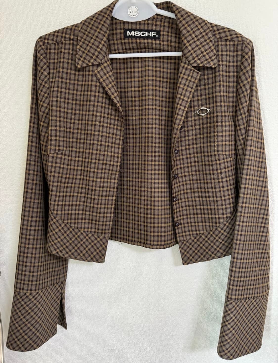 미스치프 체크셔츠 상품이미지1