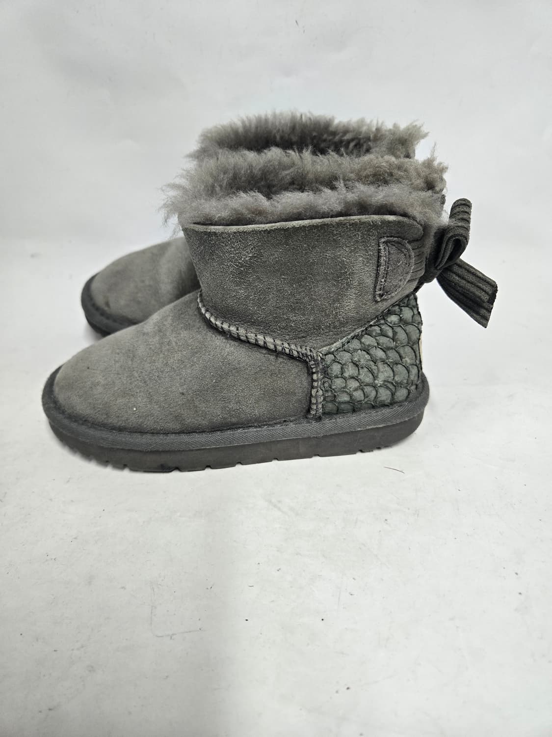 UGG 키즈 어그 부츠 180mm 회색 상품이미지3