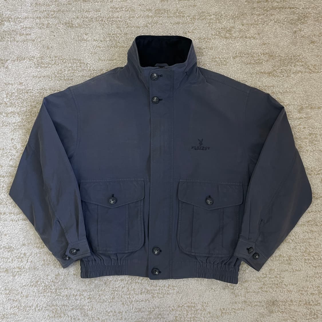 [M] 플레이보이 Playboy 블루종 포켓 스포츠 자켓  상품이미지1